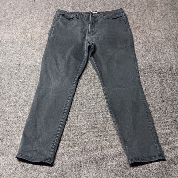 Universal Thread‎ Jeans Women 14 / 32 Regular Black High Rise Skinny Leg - Picture 1 of 12